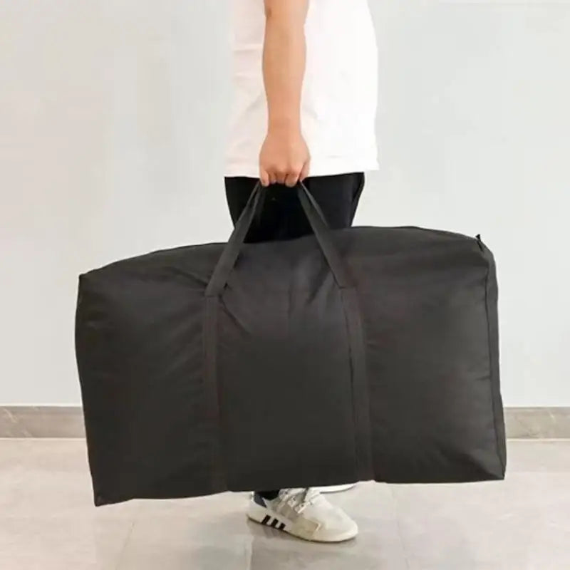 Bolsas de Transporte Extra Grandes Impermeables, Bolsa de Compras y Lavandería, Cubos de Tela No Tejida, 80*48*25cm, Herramienta de Almacenamiento y Empaque para el Hogar