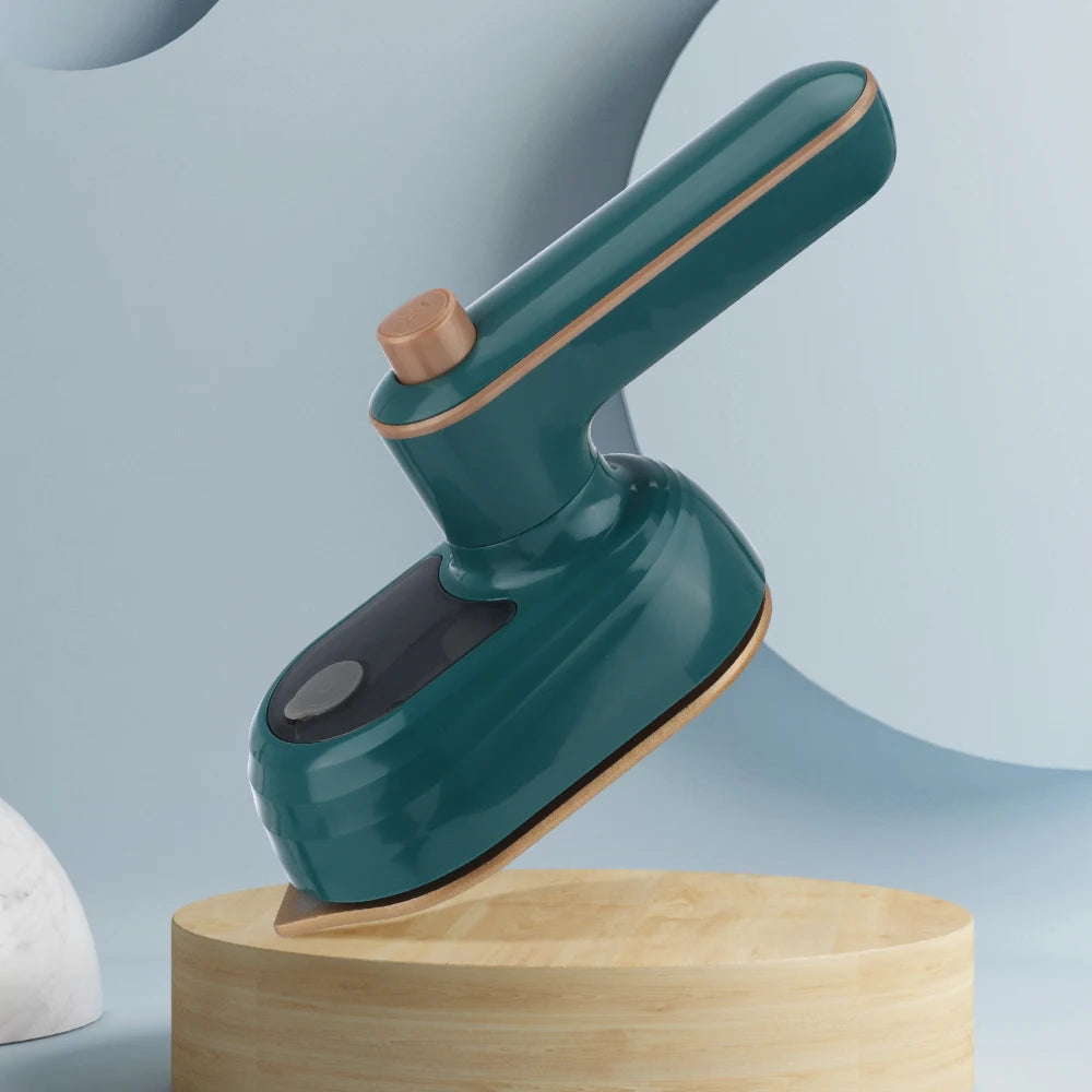 Mini máquina de planchar de mano, máquina de planchar rotativa portátil, plancha de vapor húmeda y seca para el hogar y viajar, plancha de vapor