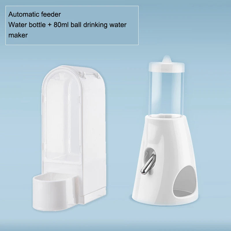 {Summer2} Bebedero de agua para animales pequeños, dispensador automático, botella de agua para hámster, dispensador de agua para mascotas de gran capacidad, suministros para mascotas