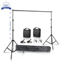 Sistema de soporte de fotografía, trípode de fondo ajustable, Kits de estudio fotográfico, marco de fondos de pantalla verde Chromakey, soporte de fondo