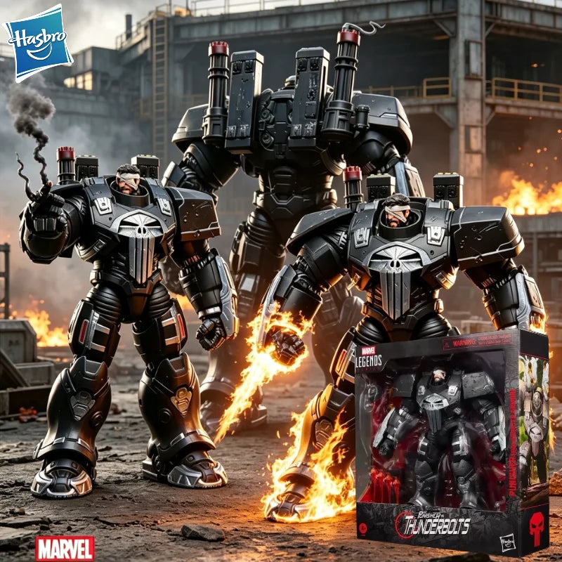 【EN STOCK】Nuevo Hasbro Marvel Legends Punisher Mecha Pluse Edición limitada G2098 Versión cómica Colección de soldados de 6 pulgadas Regalo