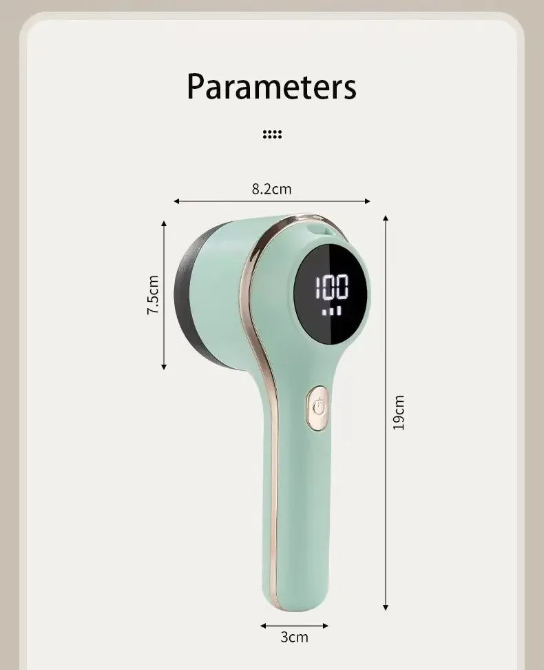 Quitapelusas para ropa, recortador de bolas de pelo, pelusas, ropa, suéter, tela, afeitadora con LED, pelusa eléctrica Digital