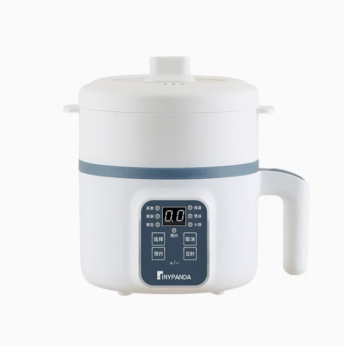 Olla arrocera eléctrica de 1,7 L, doble capa, 220V, antiadherente, mecánica inteligente, multicocina para uso doméstico, olla de arroz al vapor