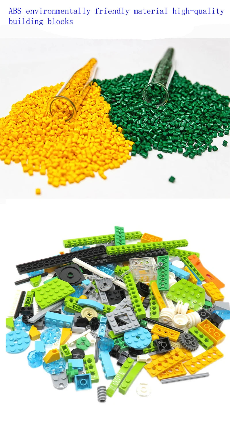 280 Uds piezas WeDo 2,0 RC juego de núcleos de robótica con seis sensores compatibles lego 45300 estudiante DIY juguete educativo de ladrillo