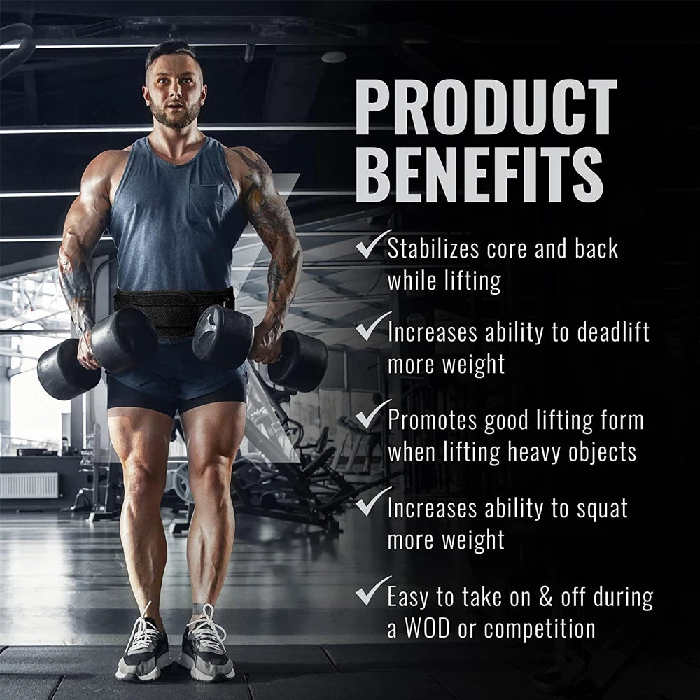 Cinturón de levantamiento de pesas para Fitness, cinturón de entrenamiento, entrenamiento deportivo, soporte de cintura para gimnasio, soporte Lumbar para espalda, soporte de cintura para levantamiento de pesas en cuclillas