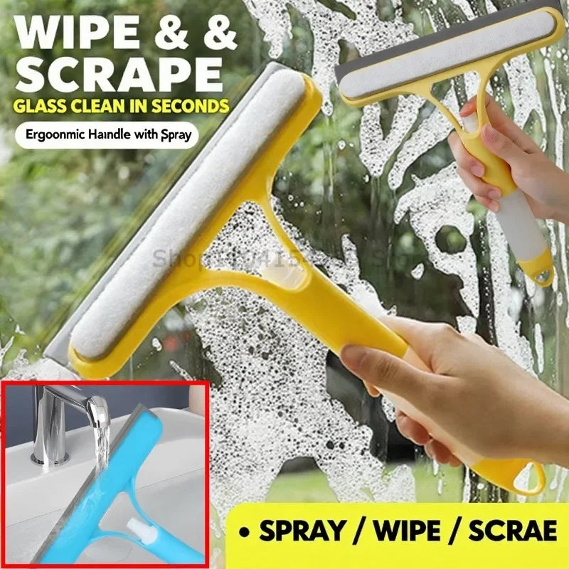 1/2/3 Uds limpiador a vapor ventana Squeardo para gafas escurridor baño limpiaparabrisas limpiador de ventanas escurridor de vidrio ventana de vidrio de coche