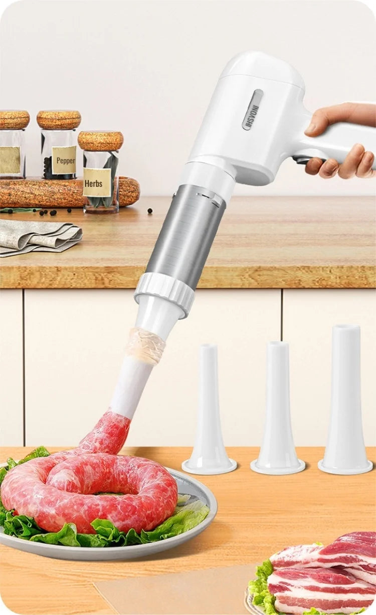 Fabricante de fideos inalámbrico eléctrico, prensa de fideos portátil de mano, electrodomésticos, cocina al aire libre, desayuno en casa, fabricante inteligente