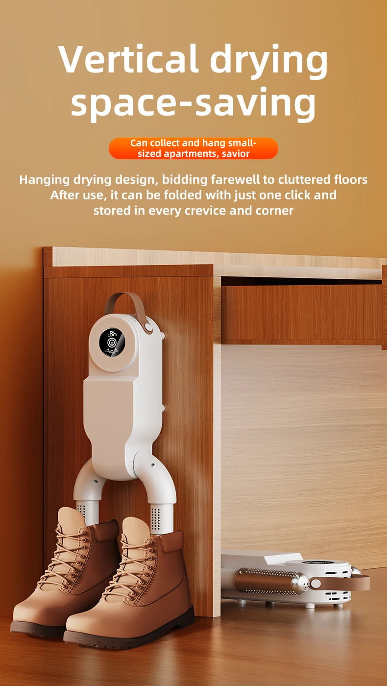 HOMEFISH Secador de zapatos eléctrico de estilo coreano 220 V - Calentador de calzado para desodorizar y esterilizar aparatos de uso doméstico