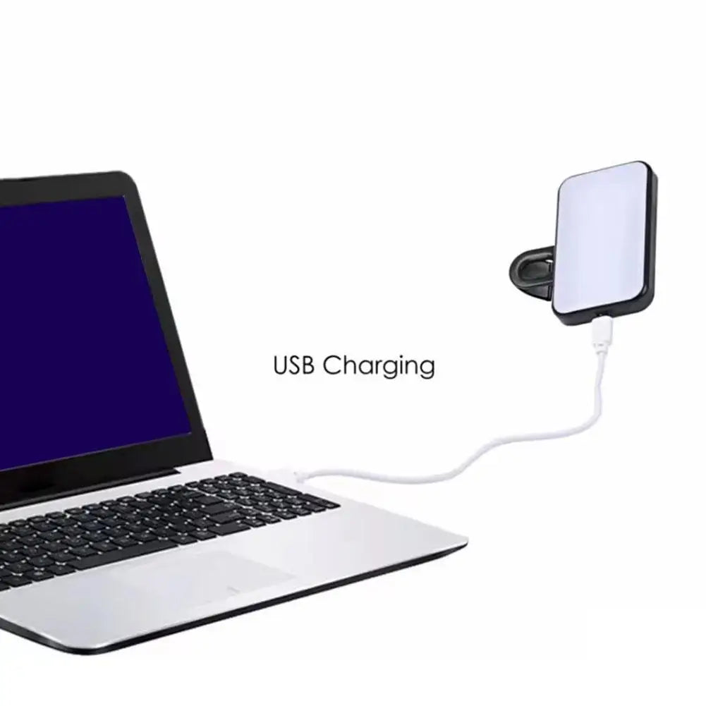 Luz LED de bolsillo para Selfie, relleno de Flash, 3 modos, luz de anillo ajustable para fotografía y vídeo, lámpara de fotografía para IPhone, IPad, teléfono móvil y portátil