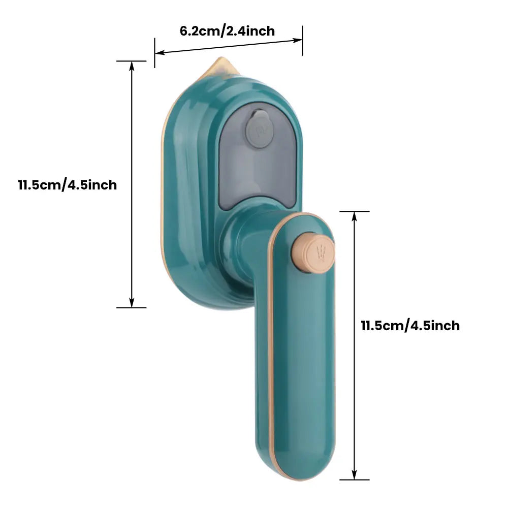 Mini máquina de planchar de mano, máquina de planchar rotativa portátil, plancha de vapor húmeda y seca para el hogar y viajar, plancha de vapor