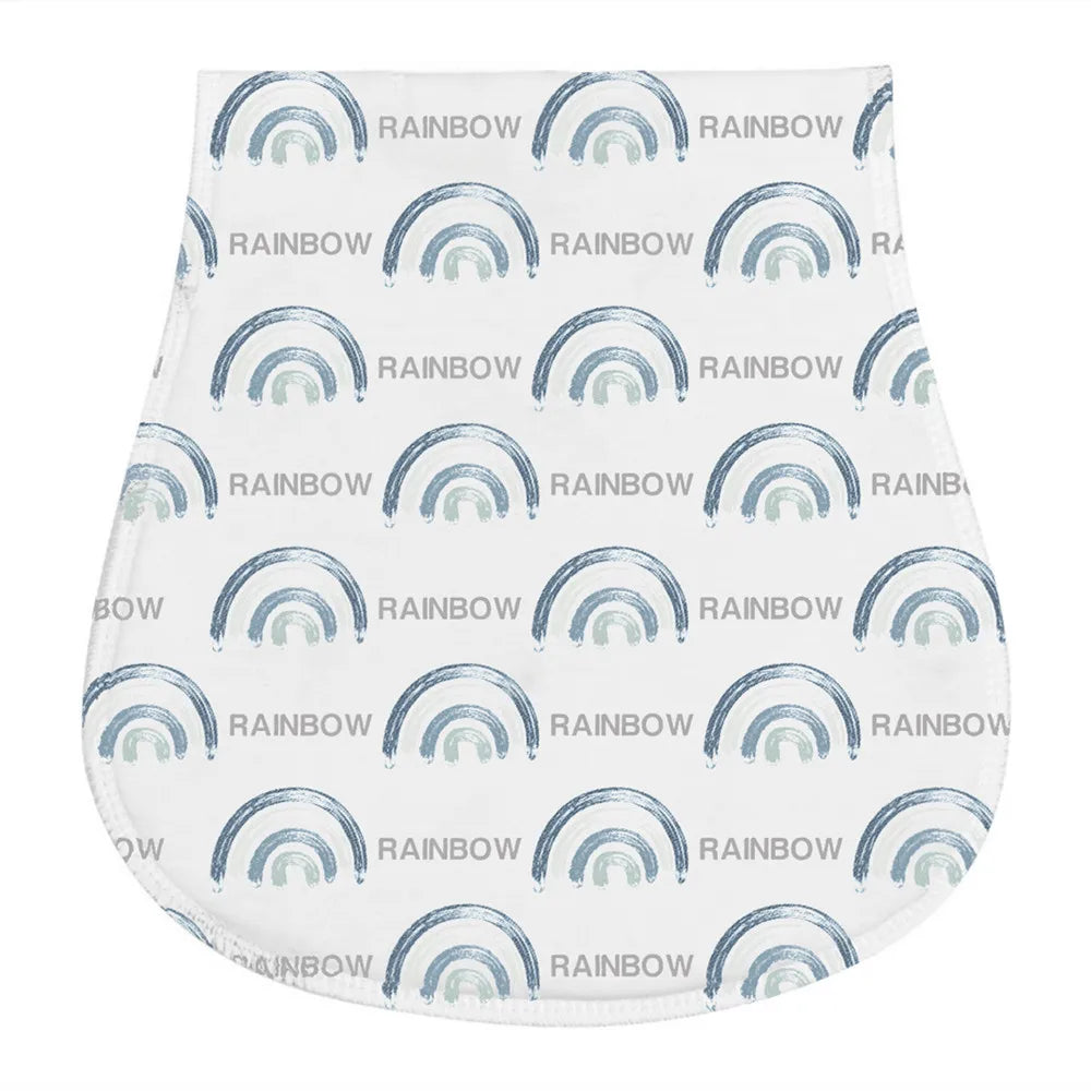 Paños de Bebé de 2 Capas, Baberos Absorbentes para Recién Nacidos, Baberos de Algodón Suave para Bebés, Regalo para Baby Shower