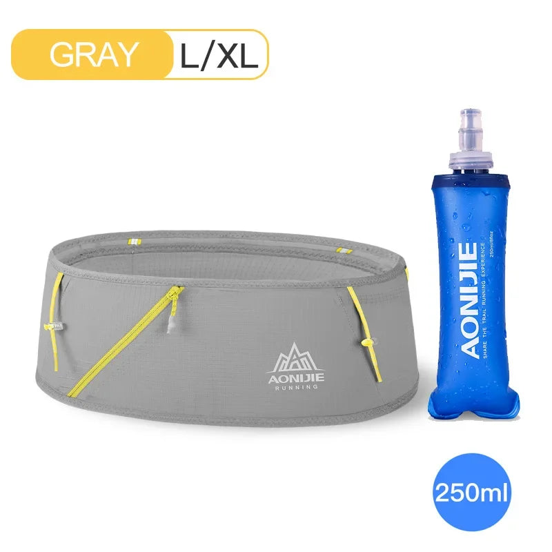 AONIJIE W8101 cinturón de hidratación para correr riñonera bolsa de dinero de viaje Trail Marathon gimnasio entrenamiento Fitness soporte para teléfono móvil