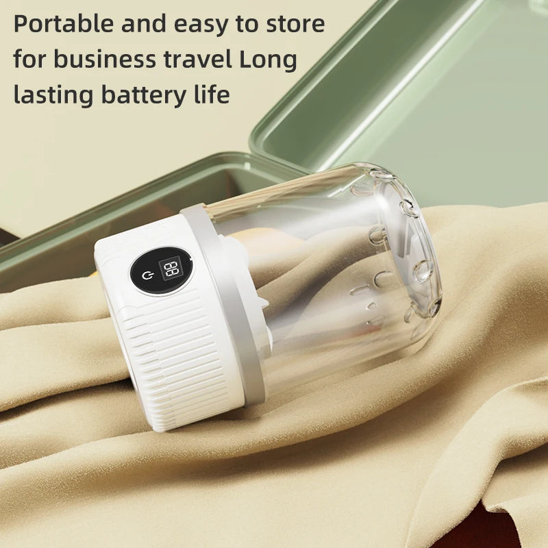 Mini lavadora eléctrica para el hogar, ropa interior, calcetines, pequeña lavadora con carga inalámbrica, lavadora de ropa para mascotas