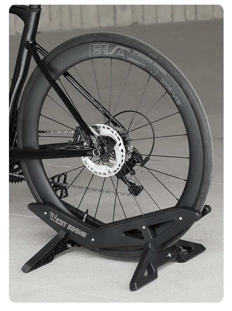 WEST BIKING-estante de estacionamiento para bicicleta, soporte Universal ajustable para bicicleta de montaña y carretera, soporte de estacionamiento para almacenamiento de bicicletas en interiores, accesorios para ciclismo