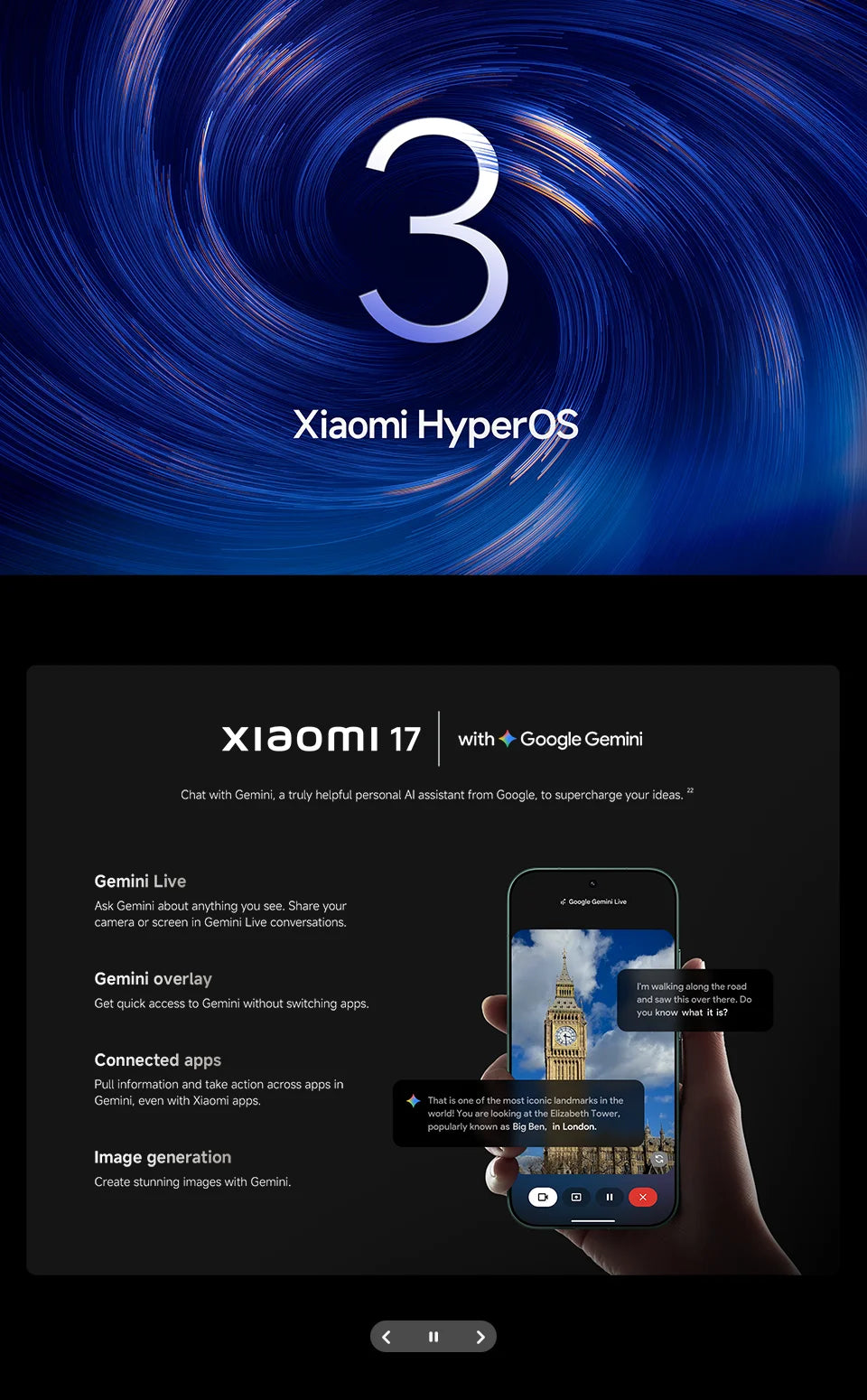 【Versión Global】 Xiaomi 17 Smartphone 5G 12GB RAM Batería de 6330mAh Cámara Leica de 50MP HyperCharge de 100W Snapdragon ®   8 Elite Gen 5