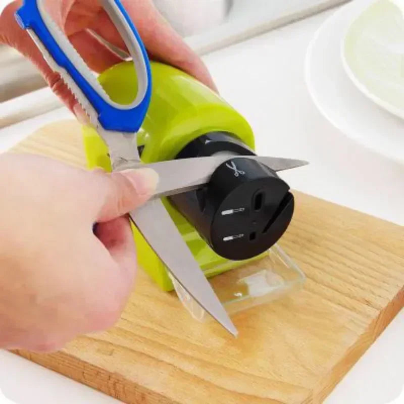 Afilador multifuncional de cocina, accesorios de cocina multiusos de mano, nuevo producto de afilado rápido