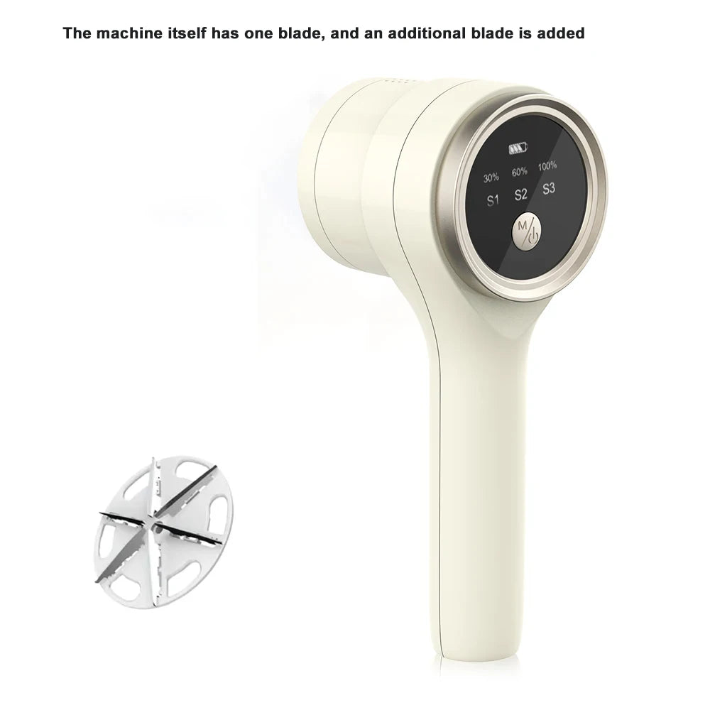 Eliminador de pelusas para ropa, eliminador de pelusas de pellets eléctrico, afeitadora de bolas de pelo de tela portátil recargable, elimina pelusa de ropa