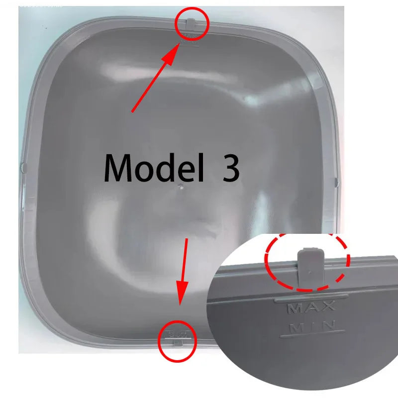 TONEPIE Accesorios para Caja de Arena Automática para Gatos, Puerta de Recambio para Contenedor de Inodoro Autolimpiable, Piezas de Repuesto, Suministros para Gatos