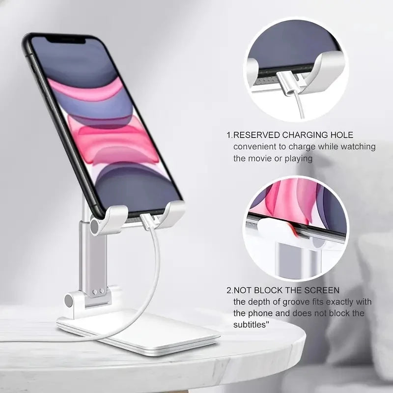 Soporte de escritorio para teléfono móvil para IPhone, IPad, Xiaomi, soporte ajustable para tableta de escritorio, soporte Universal para teléfono móvil