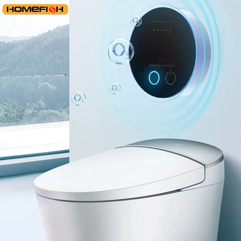 Purificador de Aire HOMEFISH HF07 para Esterilización, Desodorización y Desinfección, Purificador de Ozono Inteligente para Zapatero