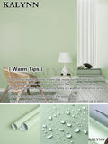 Papel tapiz impermeable de Color sólido, autoadhesivo para habitación, armario blanco y negro, pegatina de pared mate para muebles de cocina, ancho personalizable