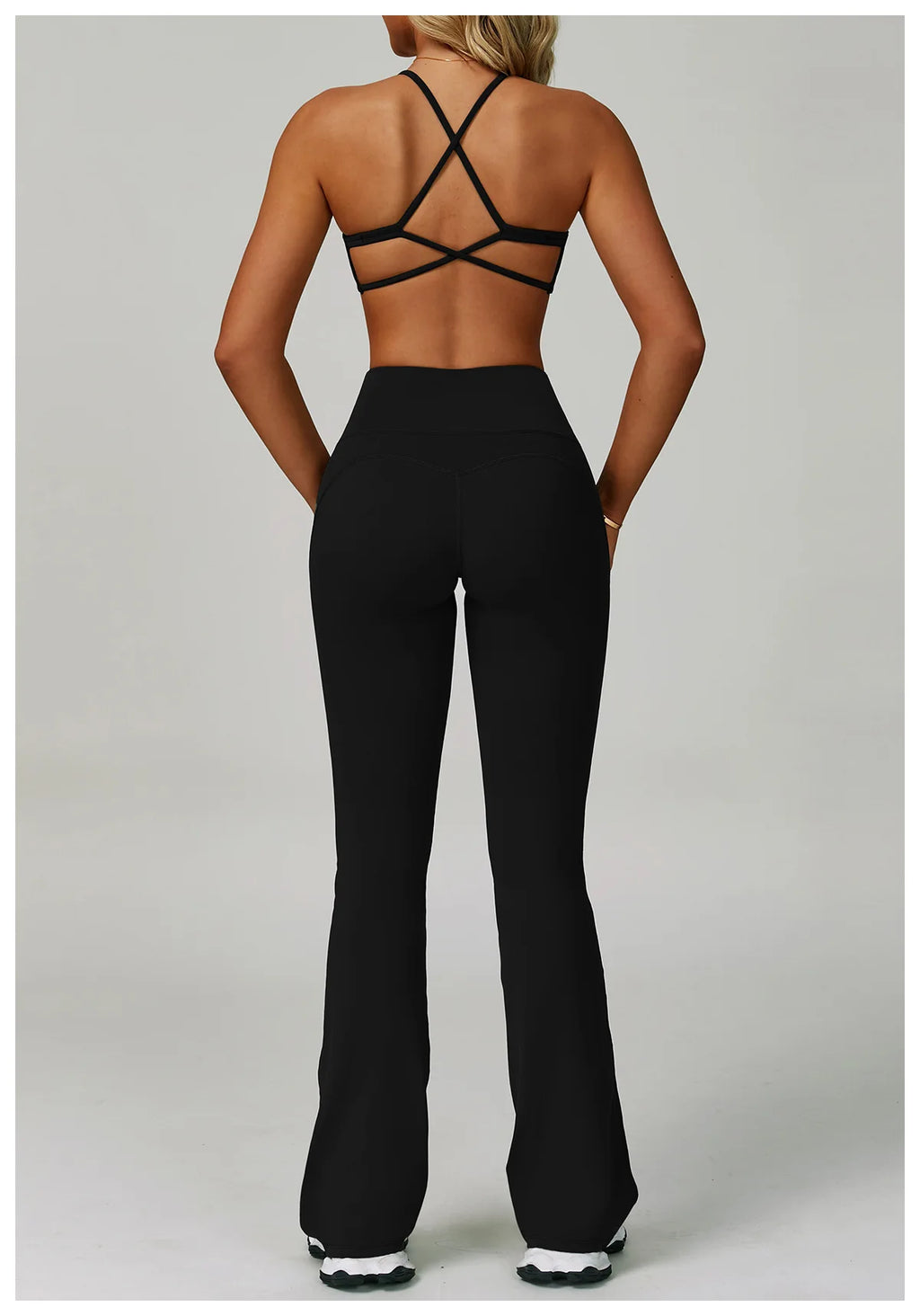 Conjuntos de 2 uds de chándal para mujer, ropa deportiva, conjuntos de Yoga, ropa deportiva, sujetador de entrenamiento, conjunto de mallas de cintura alta, ropa de gimnasio, trajes deportivos