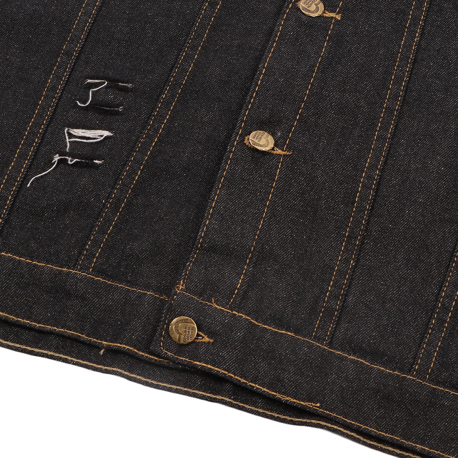 Chaleco Vaquero para Hombre, Cuello Vuelto, Sin Mangas, de Moda, con Botones, Estilo Casual