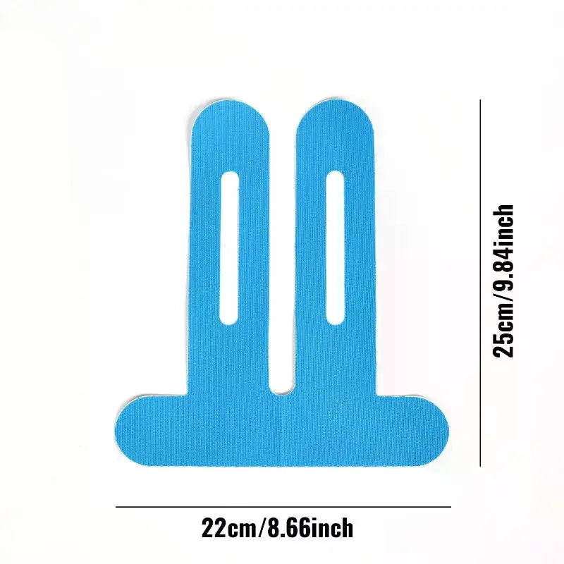 Cinta de kinesiología, atlética y elástica, transpirable, para rodillas, impermeable, proporciona soporte y estabilidad para correr, 1/5 Uds.