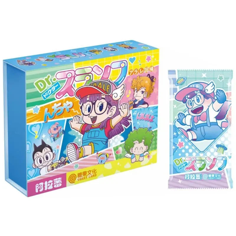 Tarjetas Arale originales Akira Toriyama, figuras de autorretrato, tarjeta rara SE SP BP, periferia de animé, tarjeta coleccionable, juguete para regalo