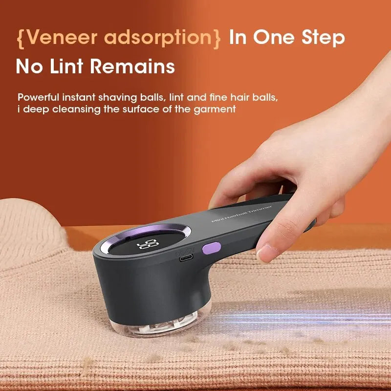 Eliminador de pelusas para ropa, eliminador de pelusas de pellets eléctrico Digital LED, recargable por USB, afeitadora de tela pelusa, suéter, envío directo