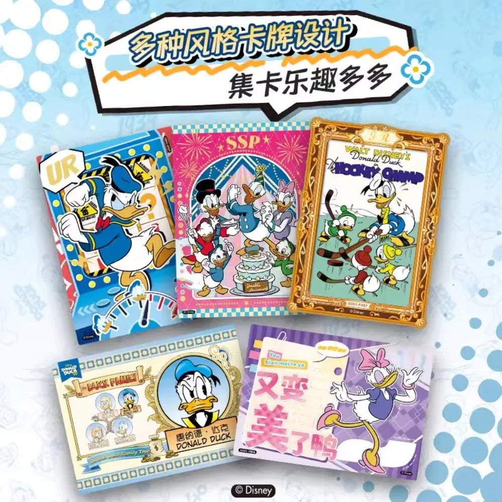 Card.Fun - Tarjeta Original de Disney del Pato Donald, Serie del 90 Aniversario, Tarjeta de Dibujos Animados, Edición Limitada Clásica, Tarjetas Coleccionables