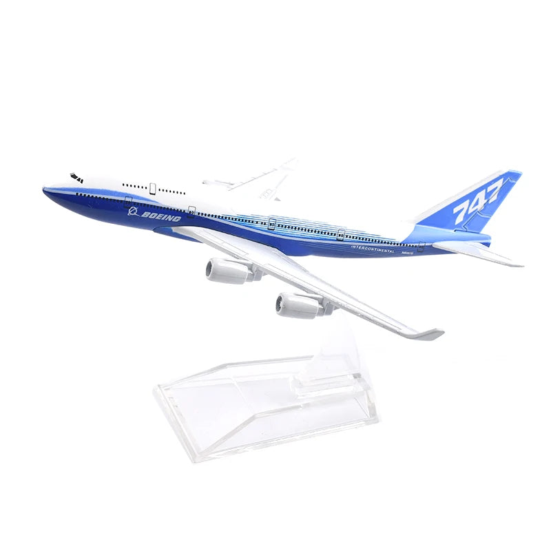 JASON TUTU modelo Original Boeing 747 avión Diecast Metal 1/400 escala miniatura avión modelo aviones regalo