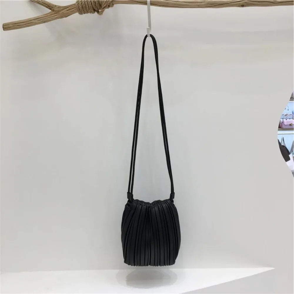 Nuevo bolso cruzado de cuero PU, bolso de hombro con bolsillo interior de uso versátil, Mini monedero elegante para mujeres y niñas