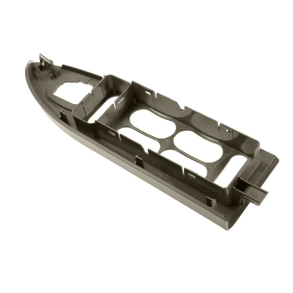 Interruptor de bloqueo de puerta delantera izquierda para Ford F150, interruptor de bloqueo de puerta delantera izquierda con bisel de montaje, pergamino medio para Ford F150 2001-2002 YL3Z14525AAB YL3Z-14525-AAB, nuevo