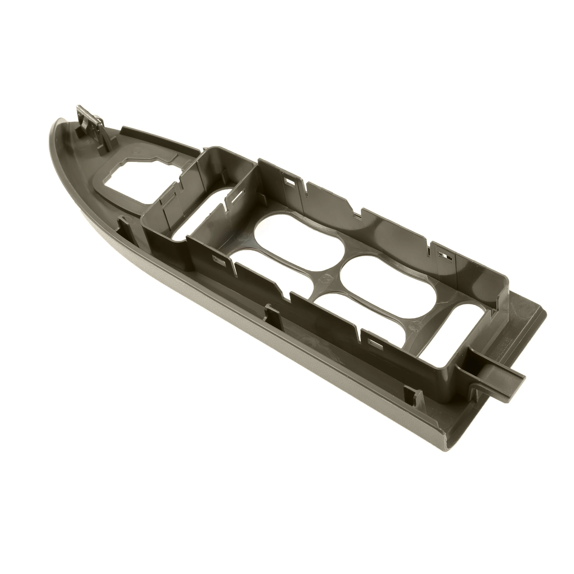 Interruptor de bloqueo de puerta delantera izquierda para Ford F150, interruptor de bloqueo de puerta delantera izquierda con bisel de montaje, pergamino medio para Ford F150 2001-2002 YL3Z14525AAB YL3Z-14525-AAB, nuevo