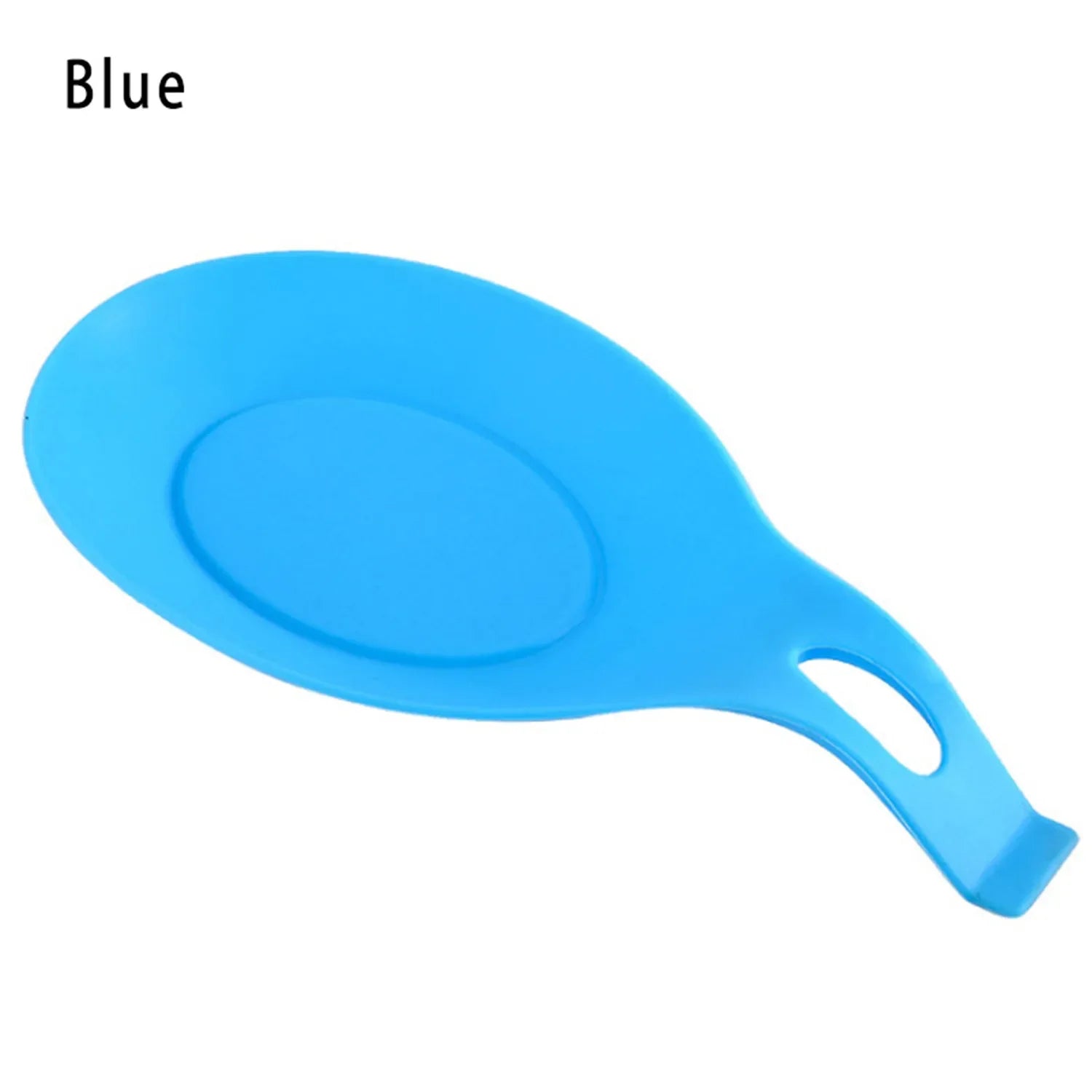 Estante de silicona resistente al calor para cuchara, bandeja para palillos, soporte para olla, organizador de estufa, utensilio, espátula, almohadilla para cuchara, herramienta de cocina, 1 unidad