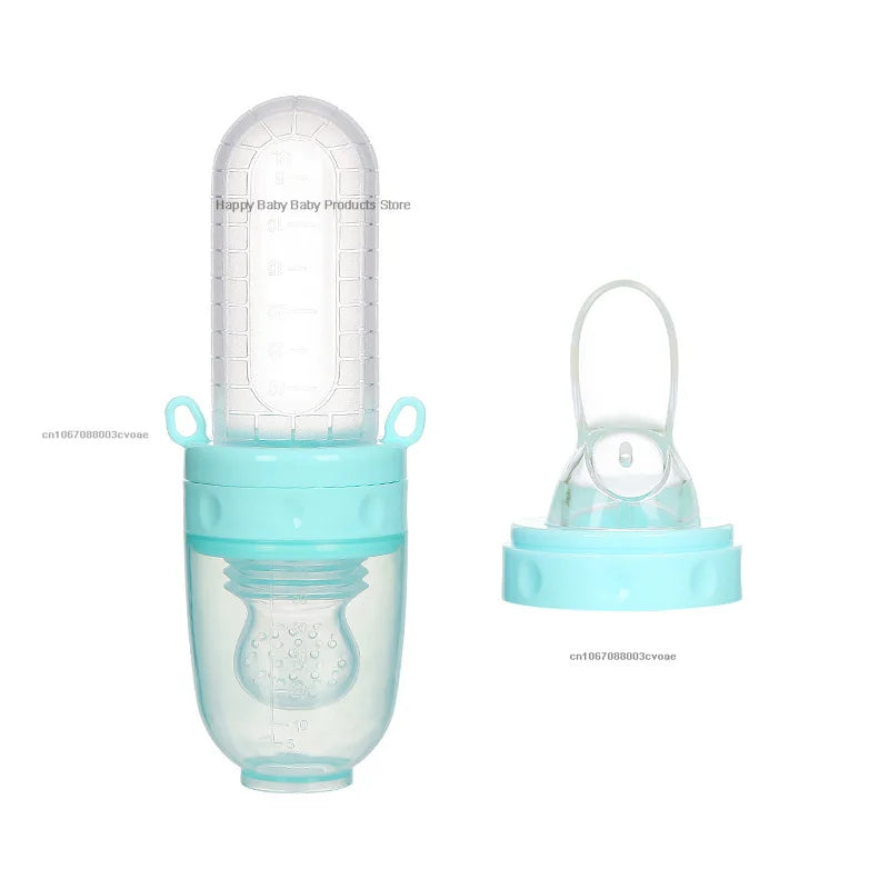 Biberón exprimidor de silicona para entrenamiento de bebés recién nacidos, cuchara de arroz, suplemento alimenticio para cereales infantiles, alimentador, vajilla segura, herramientas