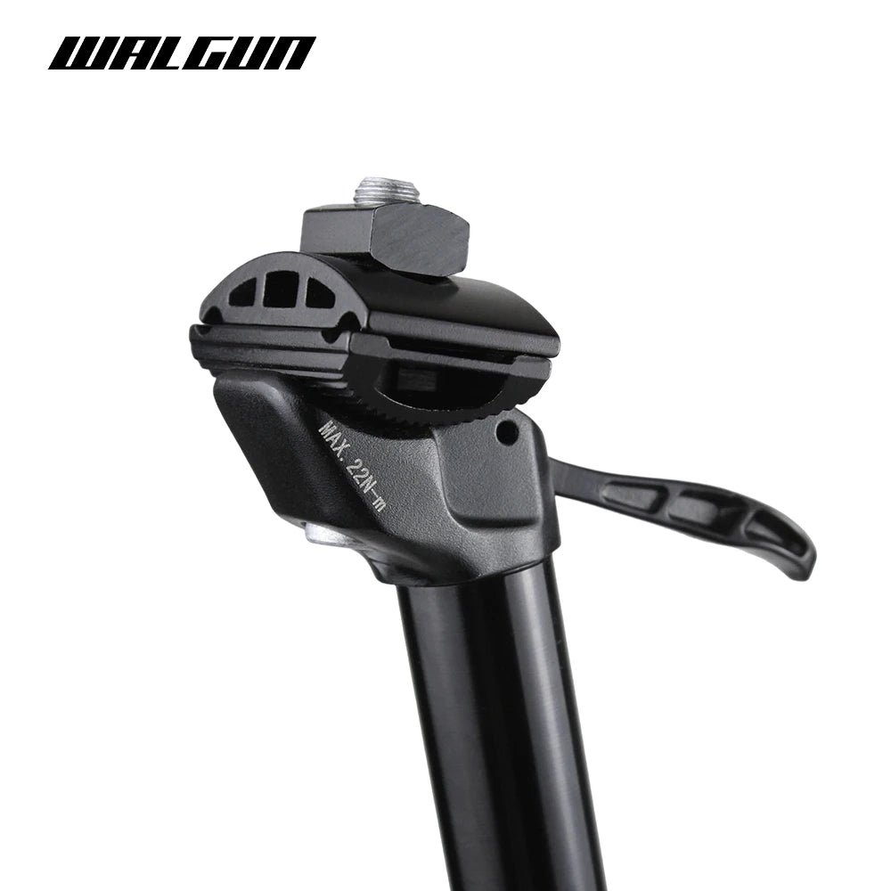 WALGUN 25A tija de sillín de bicicleta cuentagotas para Mtb 27,2/30,9/31,6mm tija de sillín de suspensión de bicicleta Mtb tija de sillín telescópica Manual hidráulico