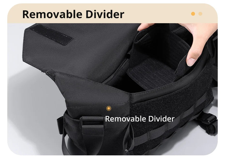 Ulanzi-Bolso de hombro BC08 para fotografía, bolsa impermeable para trípode, cámara sin Espejo, Smartphone, tableta