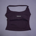 DHHUG Top deportivo para mujer, camiseta sin costuras para yoga con relleno extraíble, top deportivo sin mangas con cuello en V, para gimnasio y correr