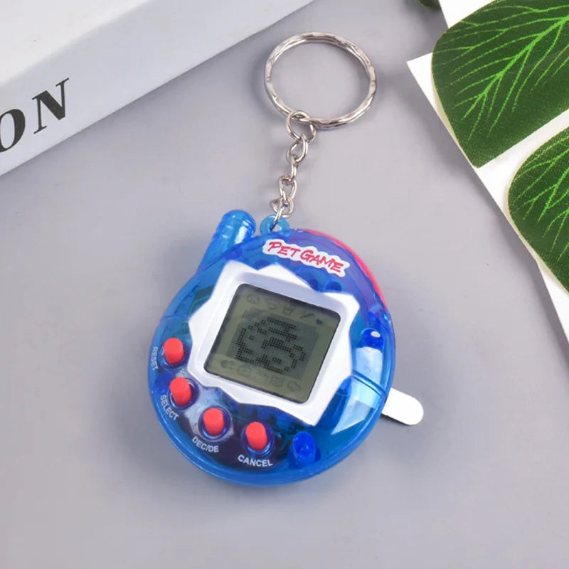 Juguete interactivo para mascotas virtual 3D - Edición de coleccionista - Azul aguamarina |   Regalo perfecto para vacaciones y jugadores Tamagotchi