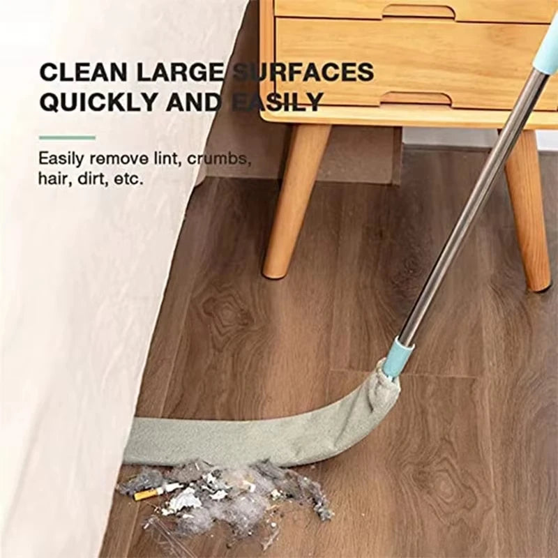 UNTIOR-fregona con mango largo, cepillo para polvo junto a la cama, plumero de limpieza desmontable, limpieza de huecos, sofá, muebles, limpiador de polvo, artículo para el hogar