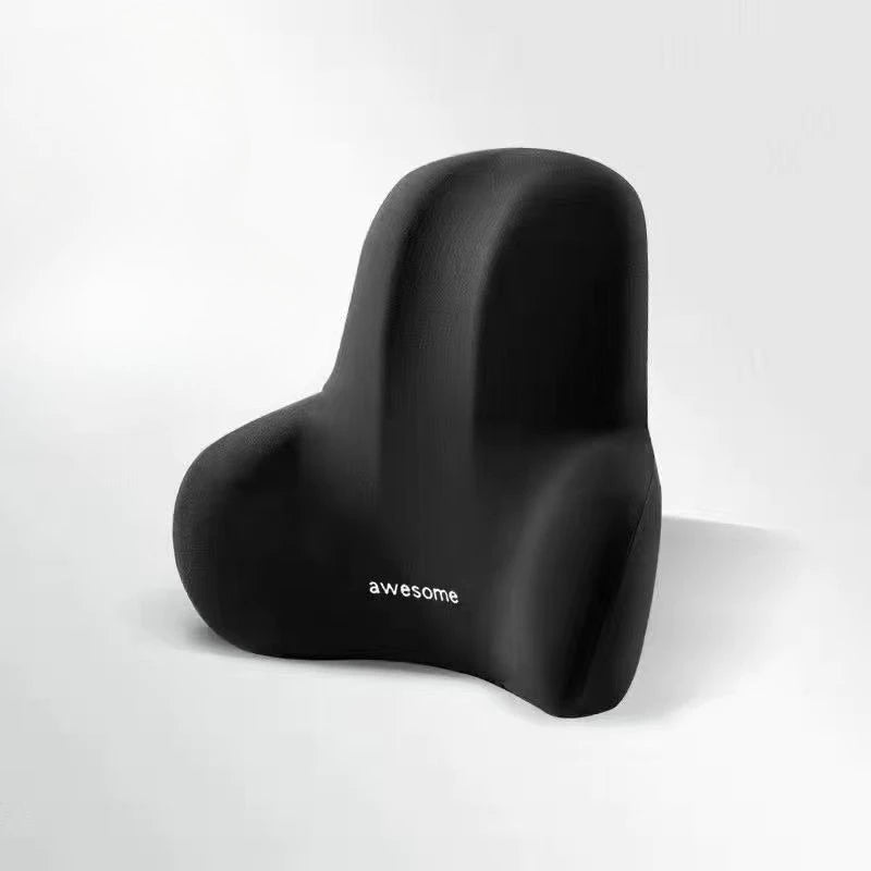 Cojín de Espuma Viscoelástica para Silla de Oficina con Soporte Lumbar, para Dolor de Espalda, Funda Lavable, Sistema de Alivio del Dolor para Silla de Escritorio