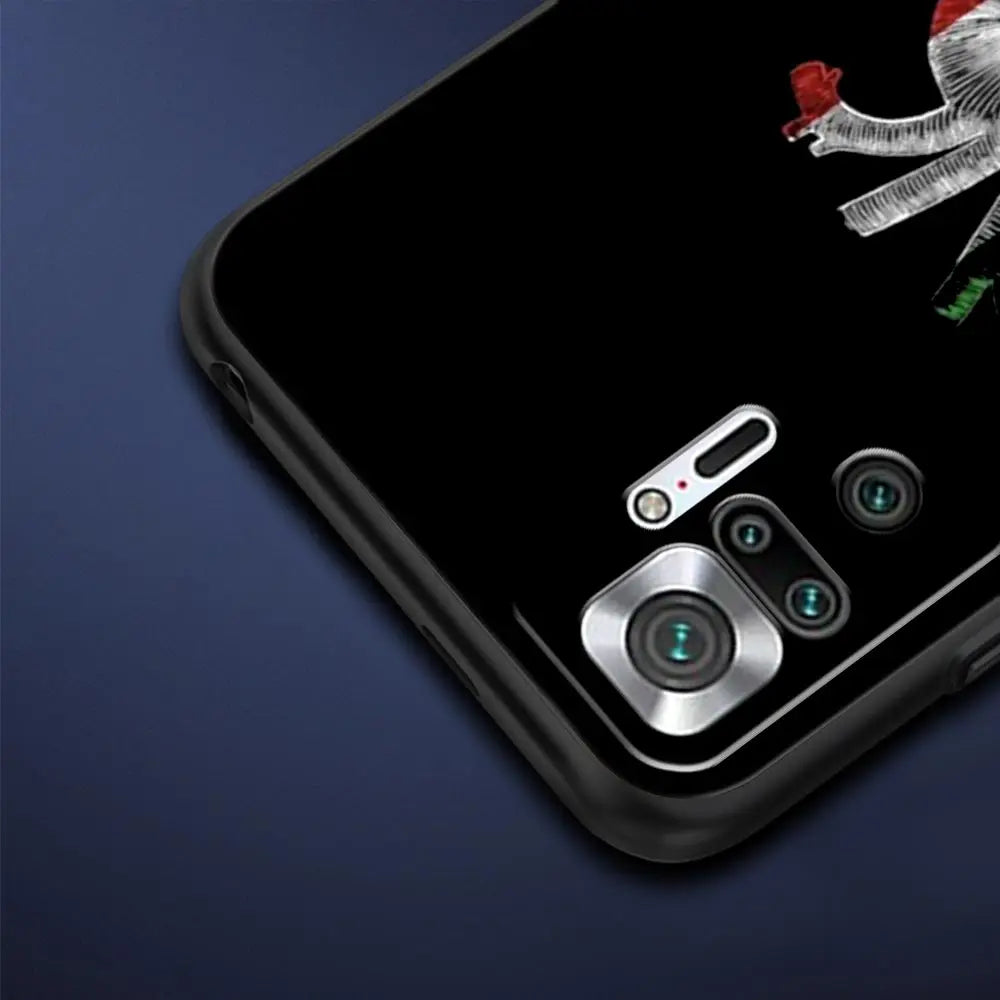 Funda de teléfono con bandera de Italia para Xiaomi Redmi Note 13, 12, 5G, 11, 10 Pro Plus, 4G, 9S, 8, 7, 9T, 13C, 12C, 10C, 9C, 9A, funda de silicona suave