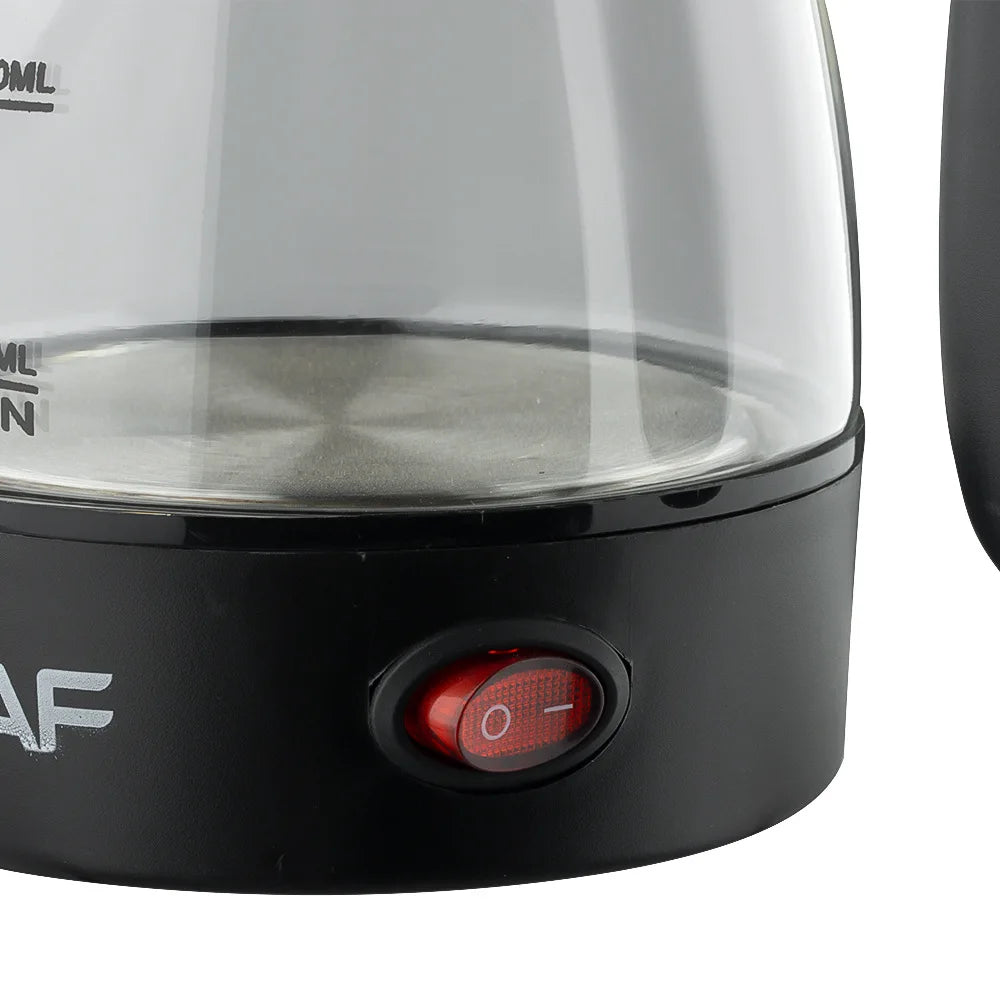 Cafetera turca de 600W, cafetera portátil italiana, árabe, griega, Moka, mango plegable, fácil para viajes en casa