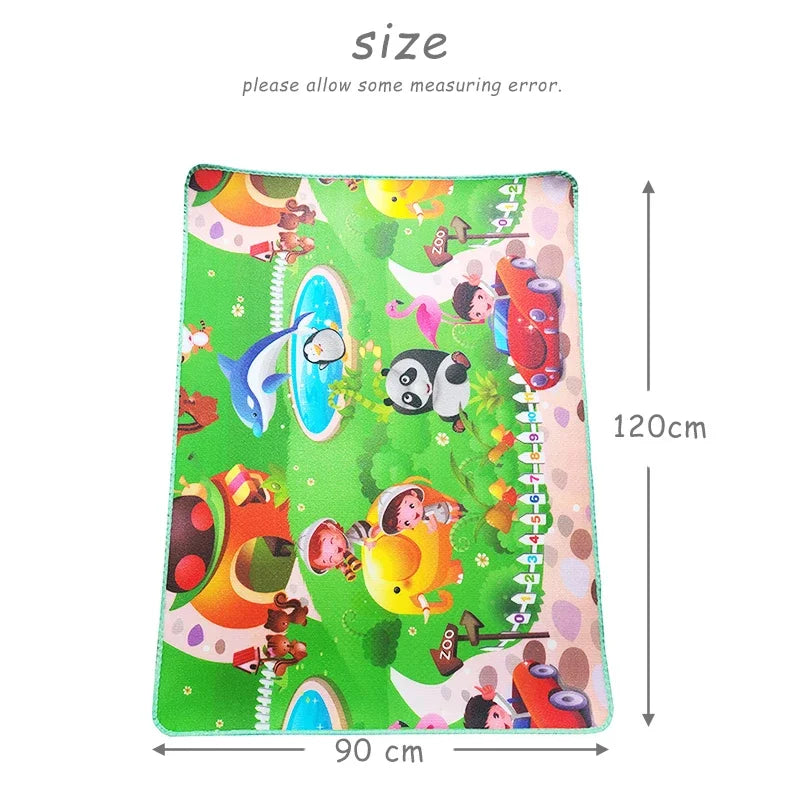 Alfombras para gatear para niños, alfombra de juego para bebés, alfombra de gimnasio para actividades EPE, alfombra de juego para bebés, alfombra para niños, suelo, juguetes de espuma Eva para recién nacidos, 120x90cm