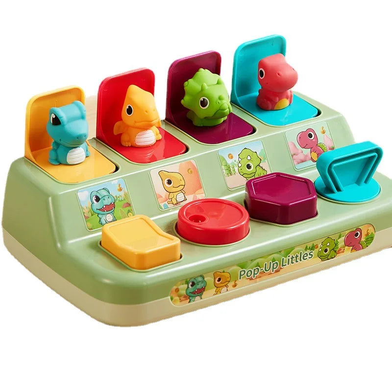 Juguete emergente de actividad interactiva para bebés, juguete con causa y efecto, juegos de desarrollo para bebés, juguetes educativos de aprendizaje Montessori
