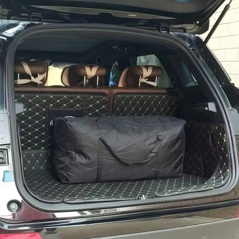 Bolsas de Transporte Extra Grandes Impermeables, Bolsa de Compras y Lavandería, Cubos de Tela No Tejida, 80*48*25cm, Herramienta de Almacenamiento y Empaque para el Hogar