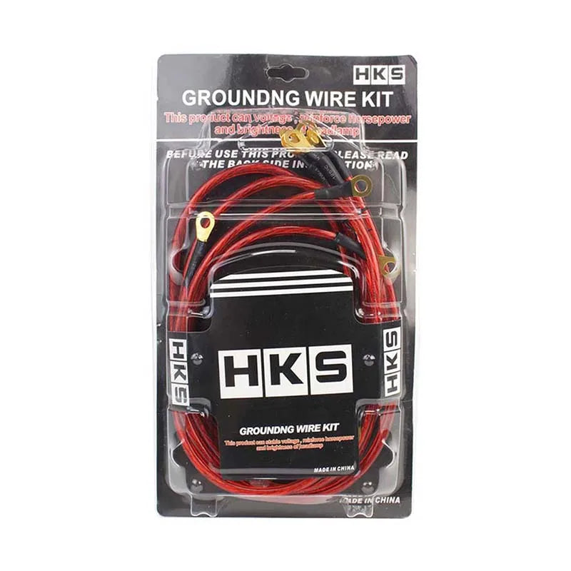 Kit de cables de conexión a tierra Cables de tierra de coche universales de 5 puntos Alto rendimiento Mejora la potencia JDM Racing Azul Púrpura Rojo