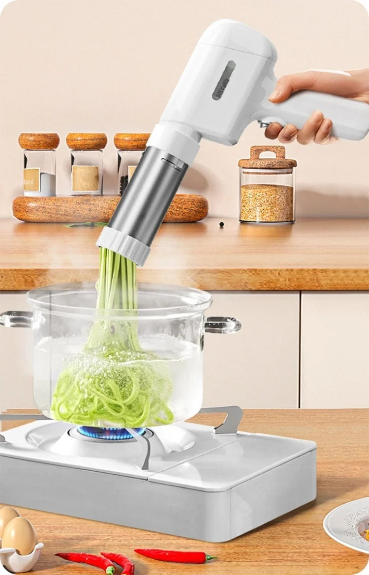 Fabricante de fideos inalámbrico eléctrico, prensa de fideos portátil de mano, electrodomésticos, cocina al aire libre, desayuno en casa, fabricante inteligente